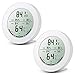 ORIA Digital Humidity Thermometer, Temperature Humidity Indoor, 2.5 Inches LCD Display, ℃ and ℉ Switch, Hygrometer Thermometer for Indoor Use, 2 Pack