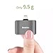 Benks 3-In-1 Lightning Splitter Charger Adapter [Support iOS 11] Audio and Charger 3.5mm Earphone Jack Cable for iPhone X 10 8 7 Plus (Support Music + Charge + Phone Call + Volume Adjustment)