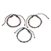 HZMAN Mix 6 Wrap Bracelets Men Women, Hemp Cords Ethnic Tribal Bracelets Wristbands (Mix 3 Wrap C