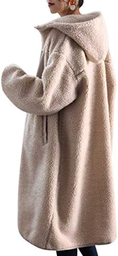 ロングボアコート ボアブルゾン 配色ロング丈 無地フーディージップアップ ボアジャケット フード付き ボアコート ジャケット コート アウター マウンテンパーカー フリースジャケット スタンドブルゾン もこもこ 防寒 レディース カジュアル 秋冬 韓国