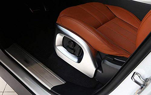 ABS Chrome Car Interior Seat Side Cover Frame Trim for Landrover Range Rover Vogue SE 2013-2017, for Range Rover Sport 2014-2017