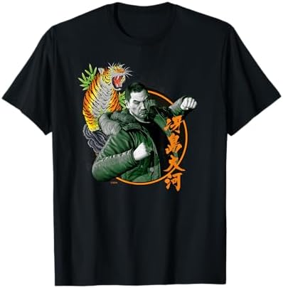 Amazon.com: SEGA Like a Dragon & Yakuza Kazuma Kiryu T-Shirt