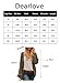 Dearlove Womens Cardigans Open Front Long Sleeve Chunky Cable Knit Sweaters Warm Cozy Winter Coats Outerwear Pink M