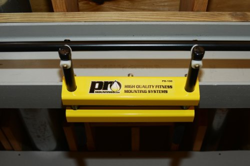 I-beam Pull up Bar/Chin up Bar (Yellow Long Bar with Bent Ends