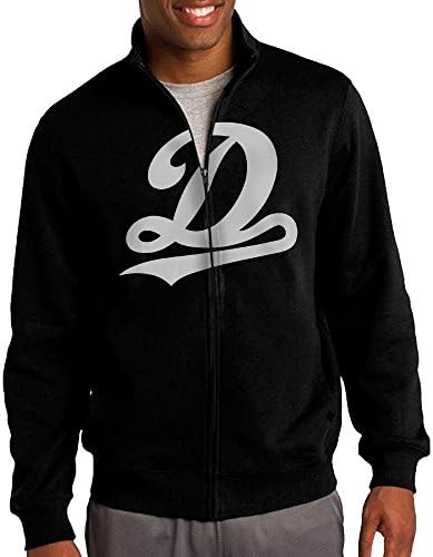 Men Dreamville Records Zip-up Jacket Hooded Sweatshirt Black