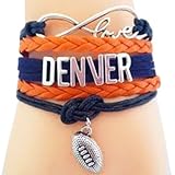 Infinity Collection Denver Broncos Bracelet