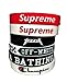 RareFinds Multiple Fashion Hype Brands Stretch Durable Debossed Silicone Sport Wristbands Bundle Pack of 6