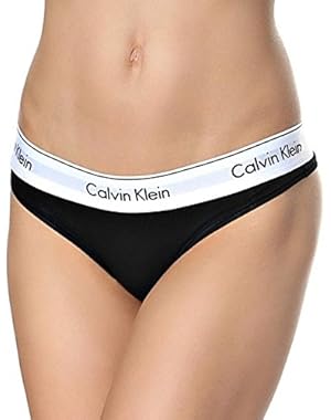 Calvin Klein Black White Signature Band Bikini Panty Underwear Womens S