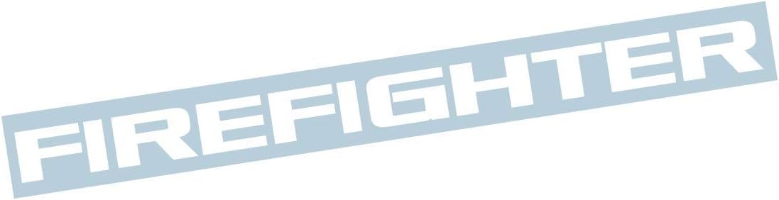 Firefighter Firefighter Windshield/Window Decal Banner 36" Firefighter Front/Back Window
