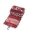 L&FY Hanging Toiletry Bag For Women-Portable Travel Toiletry Bag Water-resistant Makeup Organizer Bag For Travel Size Cosmetic, Toileries, Bathroom Accessories(Wine Red)
