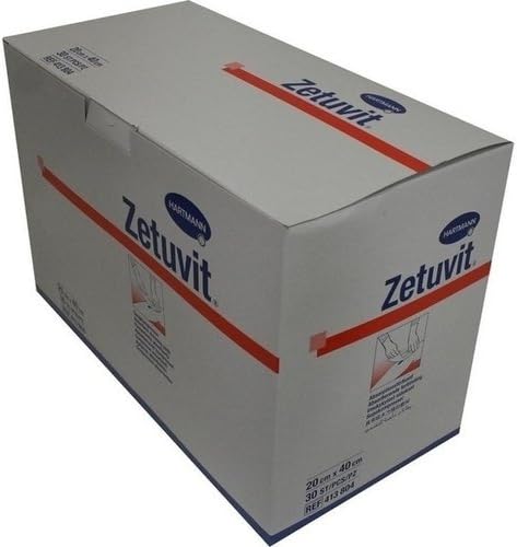 Zetuvit Non-Sterile Absorbent Compresses 20 x 40 cm (Pack of 30)