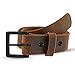 Hanks A1100 Casual Jean Belt - Crazy Horse Leather-Black Buckle - 42