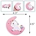 Chekue Squishies Slow Rising, Kawaii Squishies Jumbo, Soft Squeeze Toys Stress Relief Toys for Kids and Adults, 2 Pack