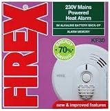Kidde Firex KF3 Mains/Battery Heat Alarm Interlink up to 23 devices view 3
