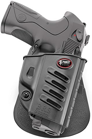 Tactical, Light, Fobus Beretta (berretta, berreta) 90-Two .40Smith &amp; Wesson (smith weson, smith wessen), 92FS (BH-RT) Rotating 3&amp;4cm Belt Type Holder Hand Gun Pistol Holster + Double Magazine Pou