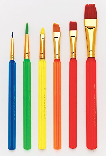 Faber Castell Young Artist Learn to Paint Set - Washable Paint Set for Kids