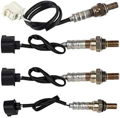 4pcs Upstream+ Downstream Oxygen Sensor For 2002 2003 Jeep Liberty V6 3.7L