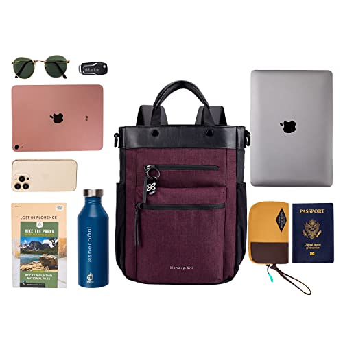 Sherpani Soleil, Anti Theft Convertible Backpack, Laptop Backpack