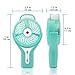 TianNorth Misting Fan Mini USB Handheld Humidifier Mist Water Spray Air Condictioning Moisturizing Fan Portable Face Spray Mist Humidifier (Blue)