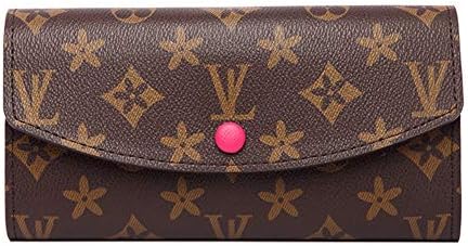 Womens Canvas Emilie Long Wallet Long Clutch Purse