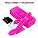 G-Spot Rabbit Vibrator with Lifelike Texture for Women Clitoris Stimulation | Lyps Holly - Waterproof Silicone Dildo Clit Dual Action Stimulator with 10 Powerful and Silent Vibration Patterns