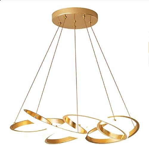 ダイニングルームシャンデリア 調節可能な調光可能な高さ調節可能なゴールデン照明シャンデリア ダイニングテーブル キッチンアイランド リビングルーム 65cm 64w 50cm 48w 50cm 48w Innhs Edu Ph