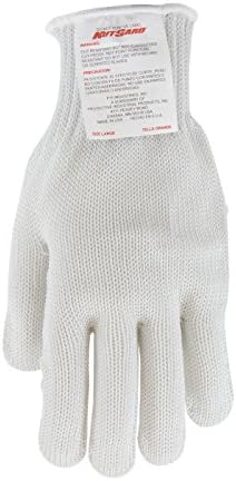 Seamless Knit PolyKor Blended Glove with Silagrip Coating on Palm - Heavy Weight 22-601RHM, (24)