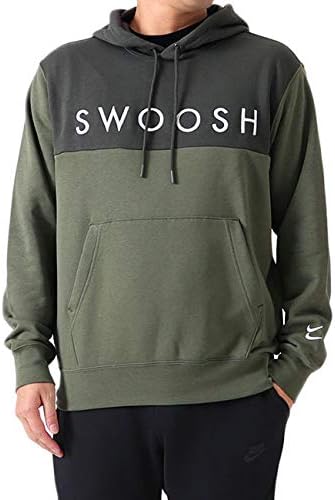 Amazon Co Jp Nike ナイキ スウッシュ ロゴ スウェットパーカー Cz5570 380 オリーブ メンズ S Olive 380 服 ファッション小物