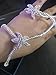 Swarovski Beach Wedding Foot Jewelry,Anklet,Destination Wedding Bridal Accessorie,Bridesmaids Gift