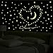 PARLAIM 272 PCS Removable Glow in The Dark Star for Ceiling Wall Stickers Glowing Wall Decals Peel Stick Art Decor for Bedroom Nursery Living Room for Kids for Girls and Boys