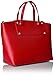 Sheer Genius Tote Small Tote Bag, Dynasty Red-Moody Blue/Dynasty Red-Moody Blue/Dynasty Red/Dark NATURAL, One Size