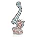 Hand Glass Device use with Water 5 inch Green and Red