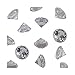 Clear Acrylic Diamond Vase Fillers 1 Pound - 240 pcs 3/4 Inch Wedding Party Event Banquet Birthday Decoration Crystals Gem Table Scatters (Clear, 240 pcs)