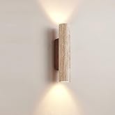 JIANKEXING Travertine Wall Lamp Stone Sconce Light Hardwired