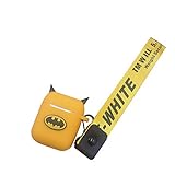 for Airpods Charg1ing Case Silicone Shock Dust-Proof Proof Protective Case Batman Cute case and Hanging Strap - Soft Silicone Headphone Case Earphone Accessories Protective Wireless Bluetooth Cover