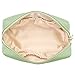 Gonex Small Makeup Bag for Purse PU Vegan Leather Travel Cosmetic Pouch Toiletry Bag for Women Girls Gifts Portable Water-Resistant Daily Storage Organzier Avocado