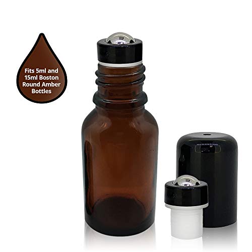 Roller Balls for Essential Oils The Perfect Essential Oil Accessories Fitments to Turn your 5 ml and 15 ml EO Bottles into Roller Bottles 12 Pack by Got Oil Supplies - Thumbnail 6