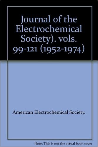 Journal of the Electrochemical Society). vols. 99-121 (1952-1974): American Electrochemical Society.: Amazon.com: Books