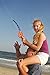 Castakite - Kite and Flying Handle for Kids - Easy to Fly Kite with Reel and String - Integrated Kite Line Winder Grip Wheel - Best Easy Flyer Kite with Long Tail Perfect for The Beach or Park