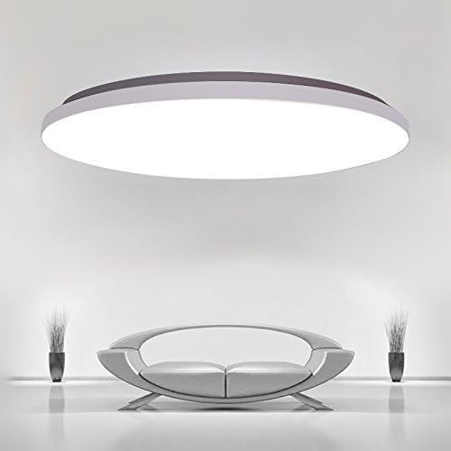 GQLB Ultra-Thin Round Led Ceiling Lamp Bedroom Living Room Lights Modern Simple Balcony Lamp Corridor Aisle Kitchen Room Lamps, 33Cm 18W [Energy Class A++]