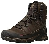 Salomon Women's X Ultra Winter CS WP W Snow Boot, Absolute Brown/Brown Black/Bordeaux, 8.5 M US