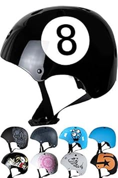 Skullcap® BMX Helm, Skaterhelm Herren, Damen Fahrradhelm, Skateboardhelm Jungen Mädchen, Kinderhelm Gr. S (53 – 55 cm), Black