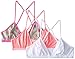 Fruit of the Loom Girls' 3-Pack Cotton Convertible Bralette – Adjustable & Versatile