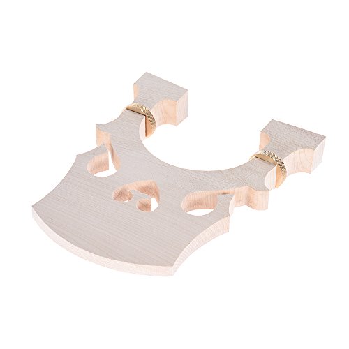 Standard Maple Bridge Replacement Part for 3/4 Size Double Bass Adjustable Upright Bass Bridge - Thumbnail 7