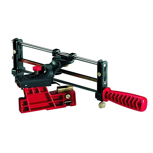 PROMOTOR Bar-Mount Chain Saw Sharpener, Manual Chainsaw Sharpening Filing Guide Bar