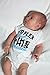 Little Adam & Eve Baby - Baby Boys - I'd Flex but I Like This Onesie - Funny