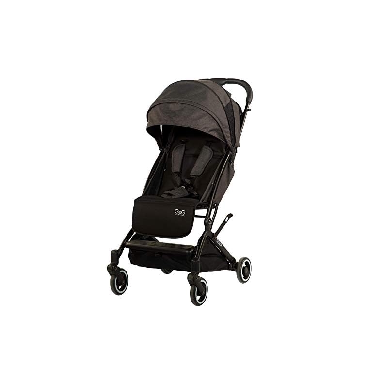 guzzie+Guss Oxygen Stroller (2020 Edition), GG030RA20, Raven
