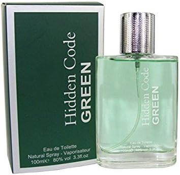Fine Perfumery Hidden Code Green Men's Eau De Toilette 100ml Vaporisateur Spray