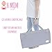 Pack N Play Cushion Foam Mattress Topper Sleeping Pad, Durable Portable fold able Mat For Kids Play. Safe Folding Children's Nap Mats, Machine Friendly Washable Cover. Includes Spacious Carry Bag