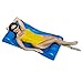 Deluxe Aqua Hammock Pool Float - 48 in. x 27 in. - Blue